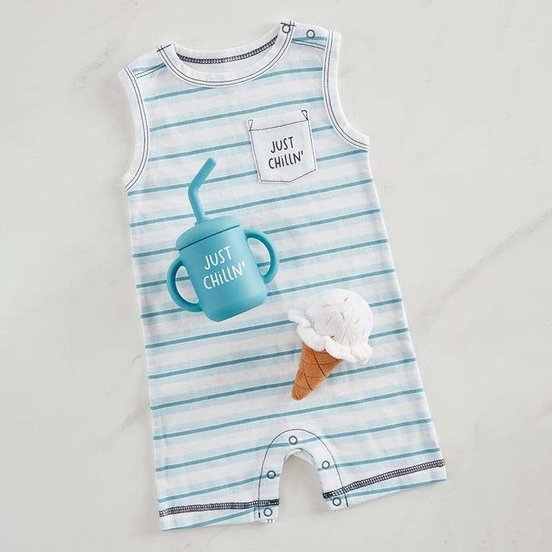 Tank Romper - Just Chilln'