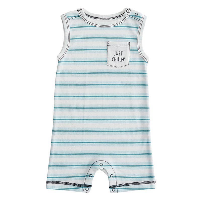 Tank Romper - Just Chilln'