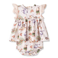 Sweet Garden Skirted Bodysuit – Bamboo Baby Outfit