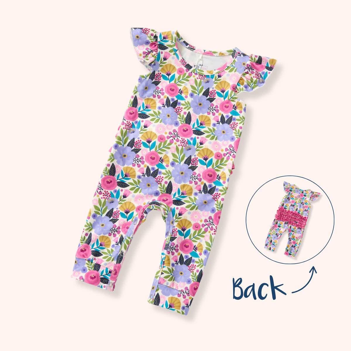 Pete + Lucy Garden Party Infant Romper