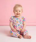 Pete + Lucy Pretty Petals Girl Infant Romper
