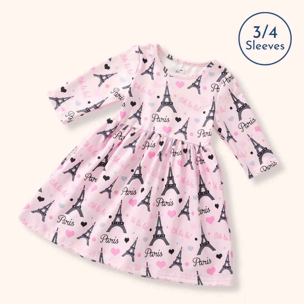 Pete + Lucy Paris Oh La La! Girl Dress