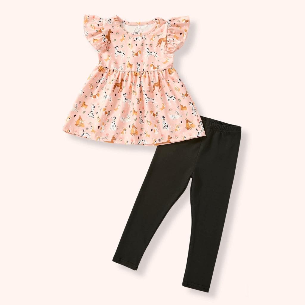 Pete + Lucy Playful Paws 2 Piece Set
