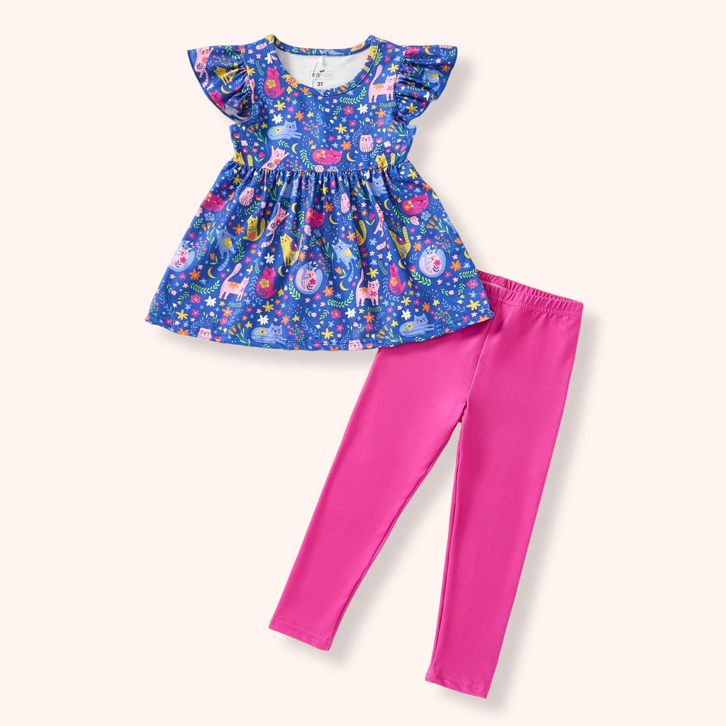 Pete + Lucy Meow Magic 2 Piece Set
