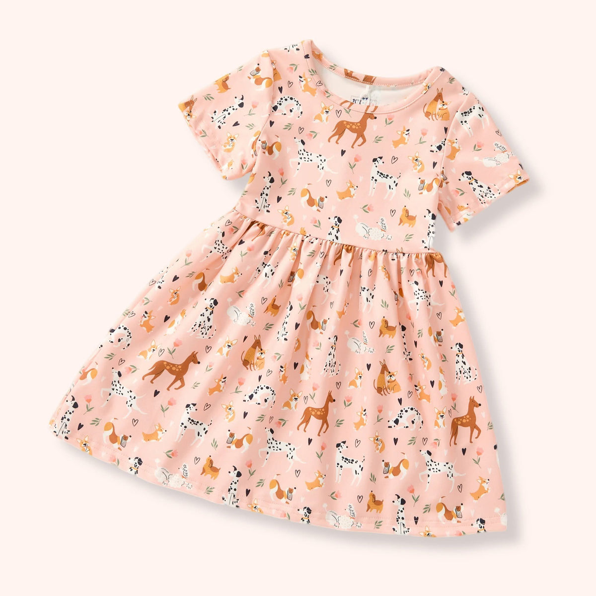 Pete + Lucy Playful Paws Girl Dress
