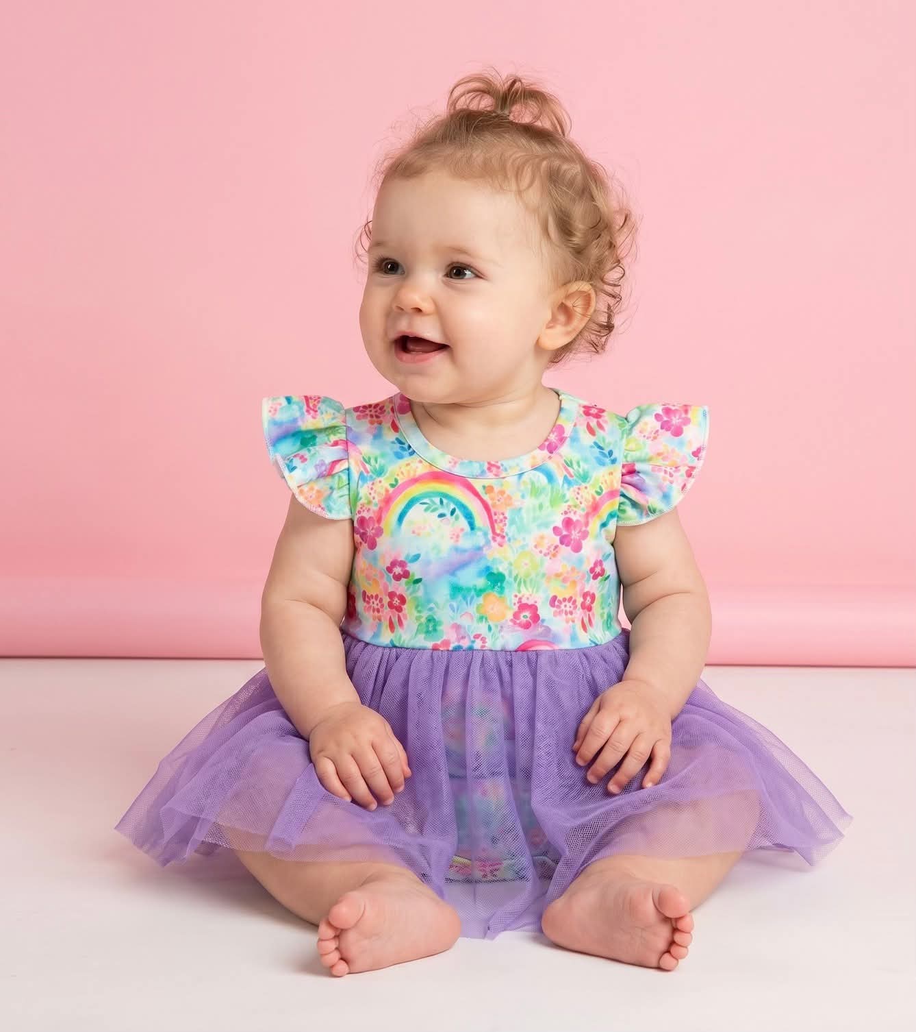 Over the Rainbow Infant Romper