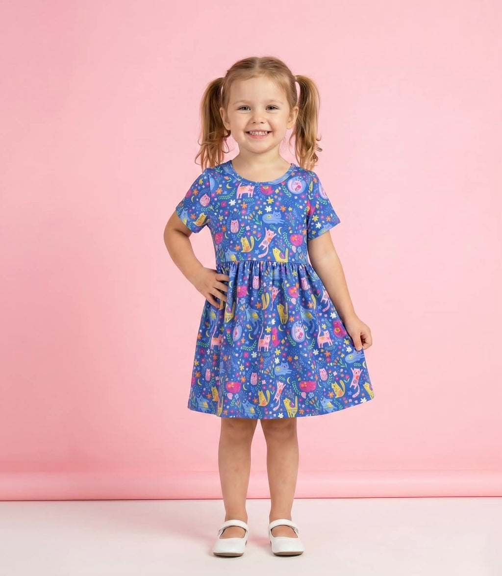 Pete + Lucy Meow Magic Girl Dress